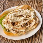 Charcoal Chicken Roll