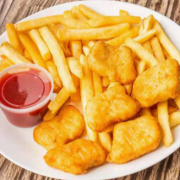 Chicken Nuggets and Chips